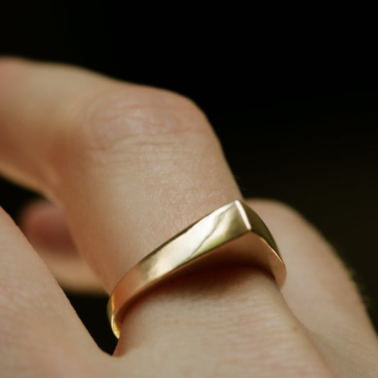 gold arch ring