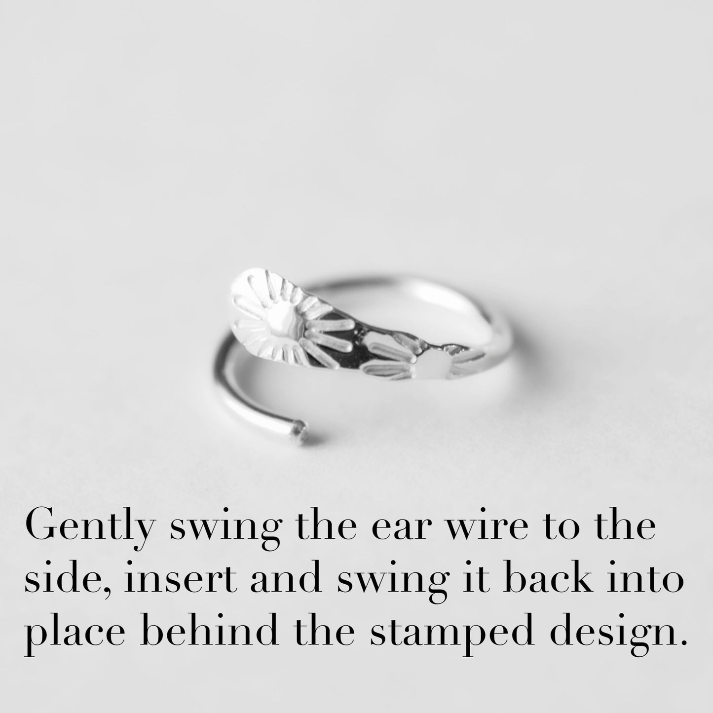 How to wear endless hoops