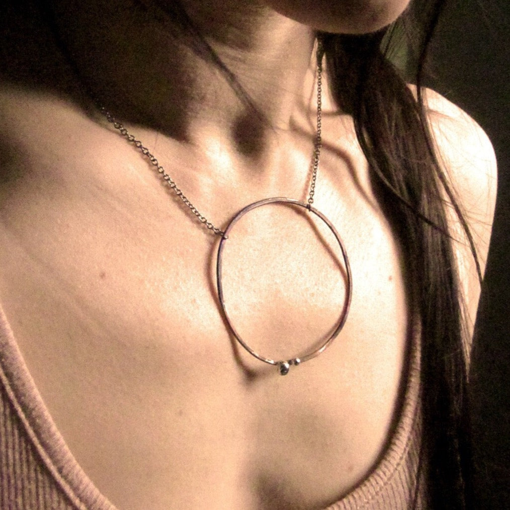 Studded Circle necklace