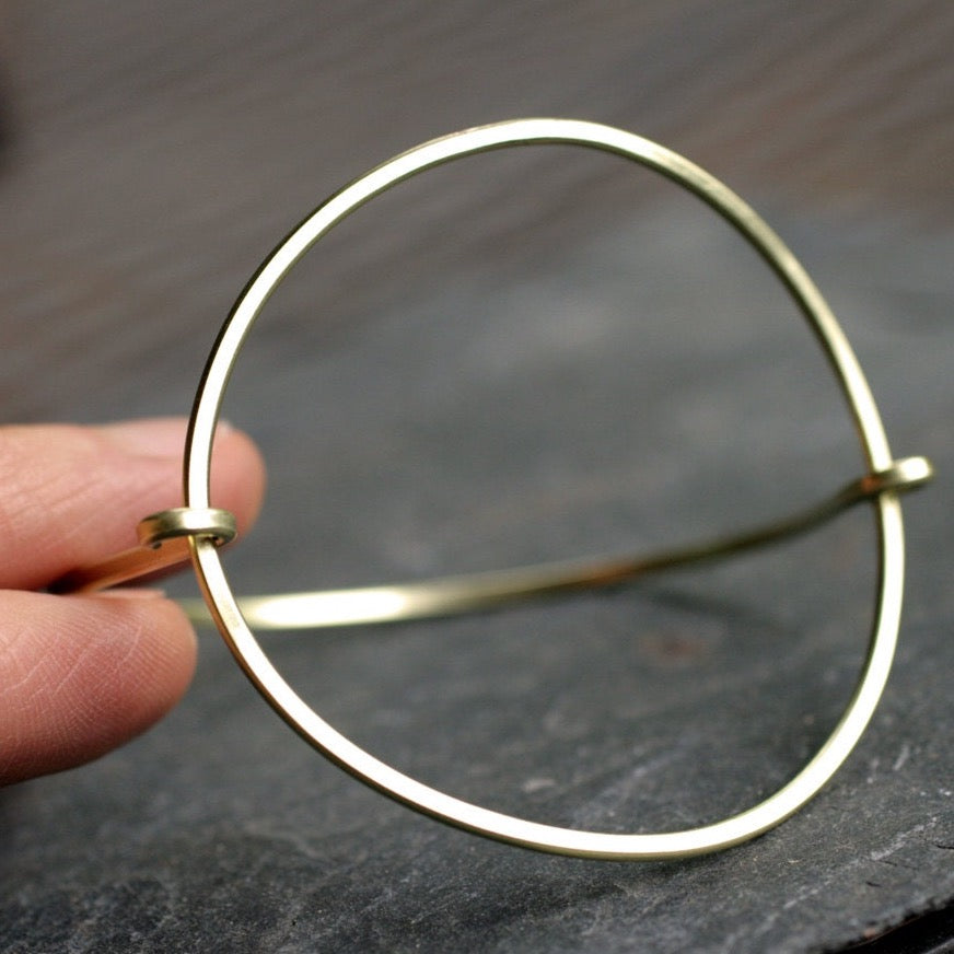 modern circle bracelet