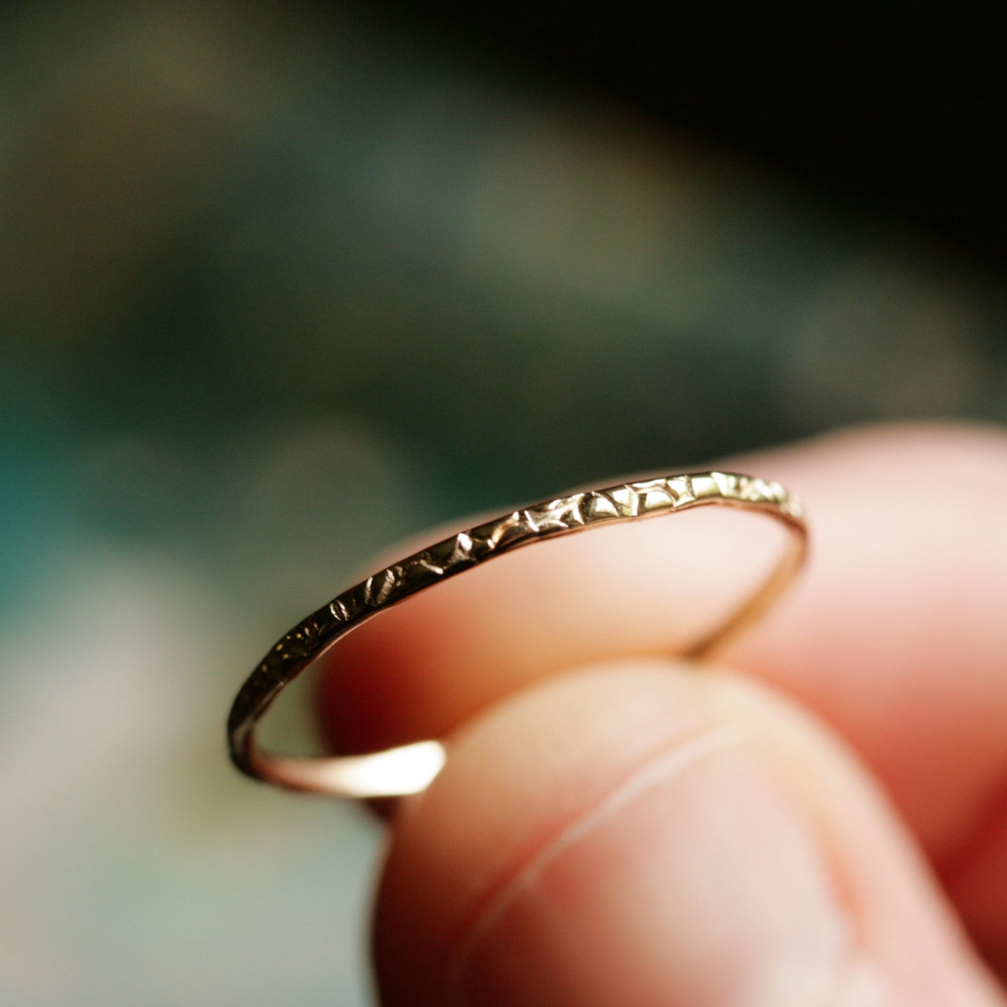 Thin Pebble ring