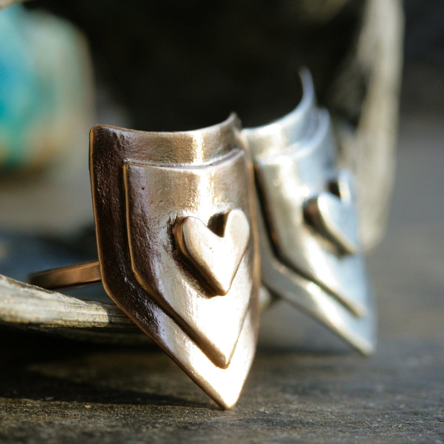 Shield of Love ring