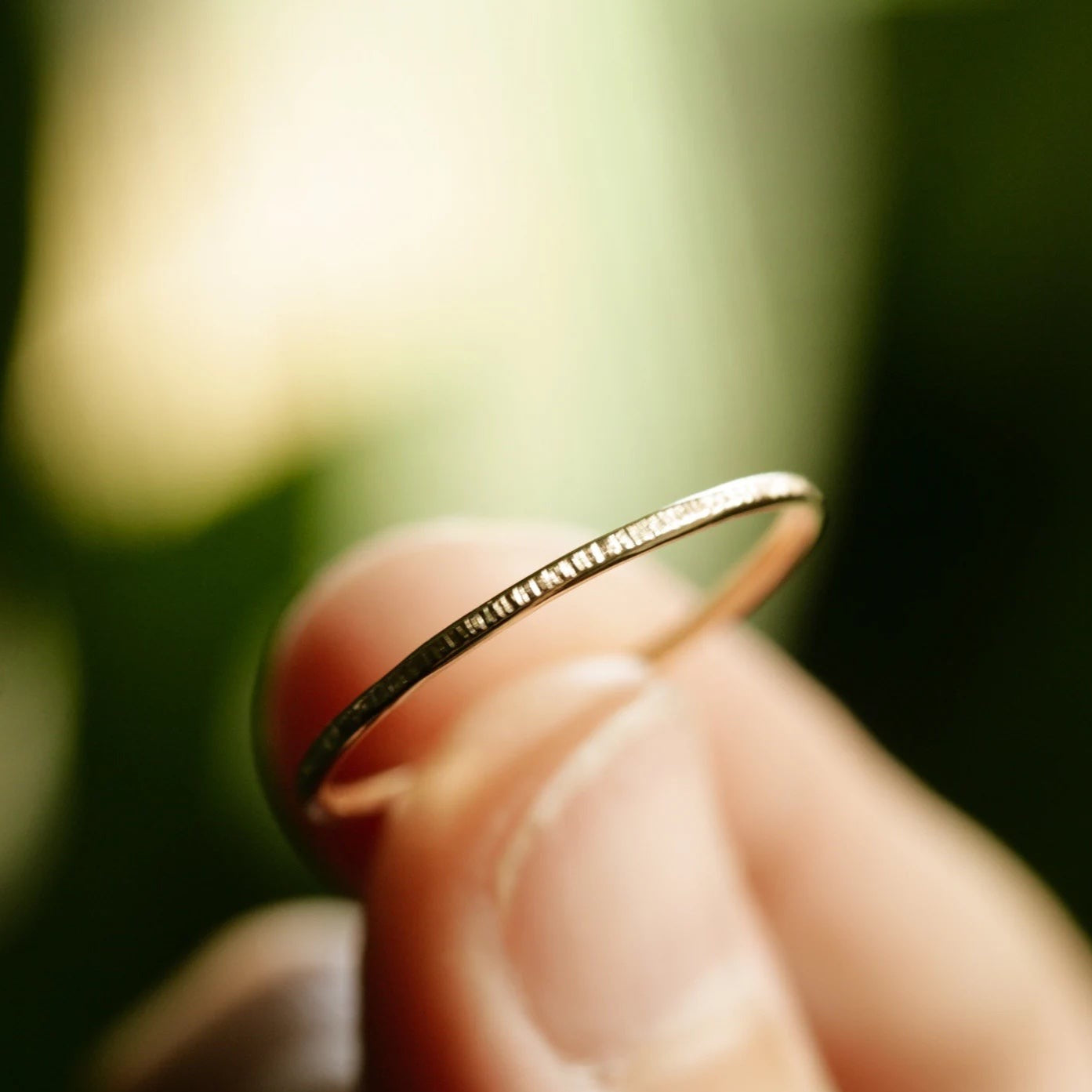 Thin Etched ring