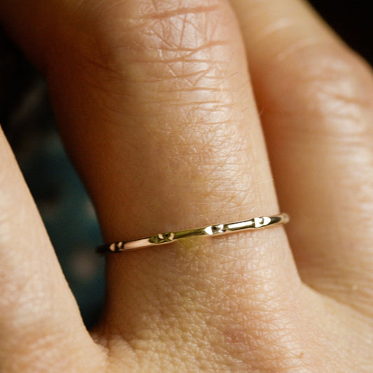 Thin Dotted ring