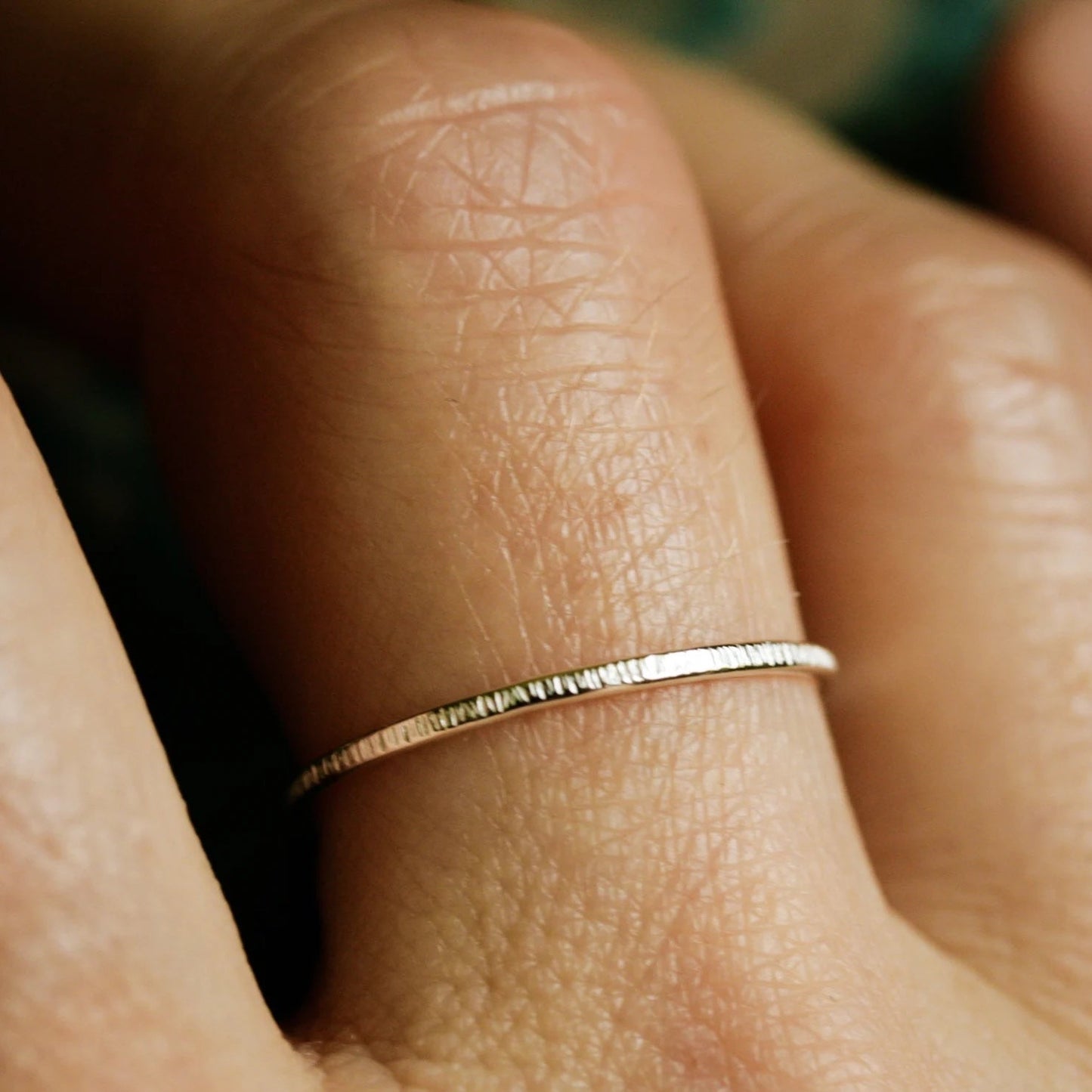 Thin Etched ring