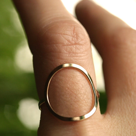 big circle ring