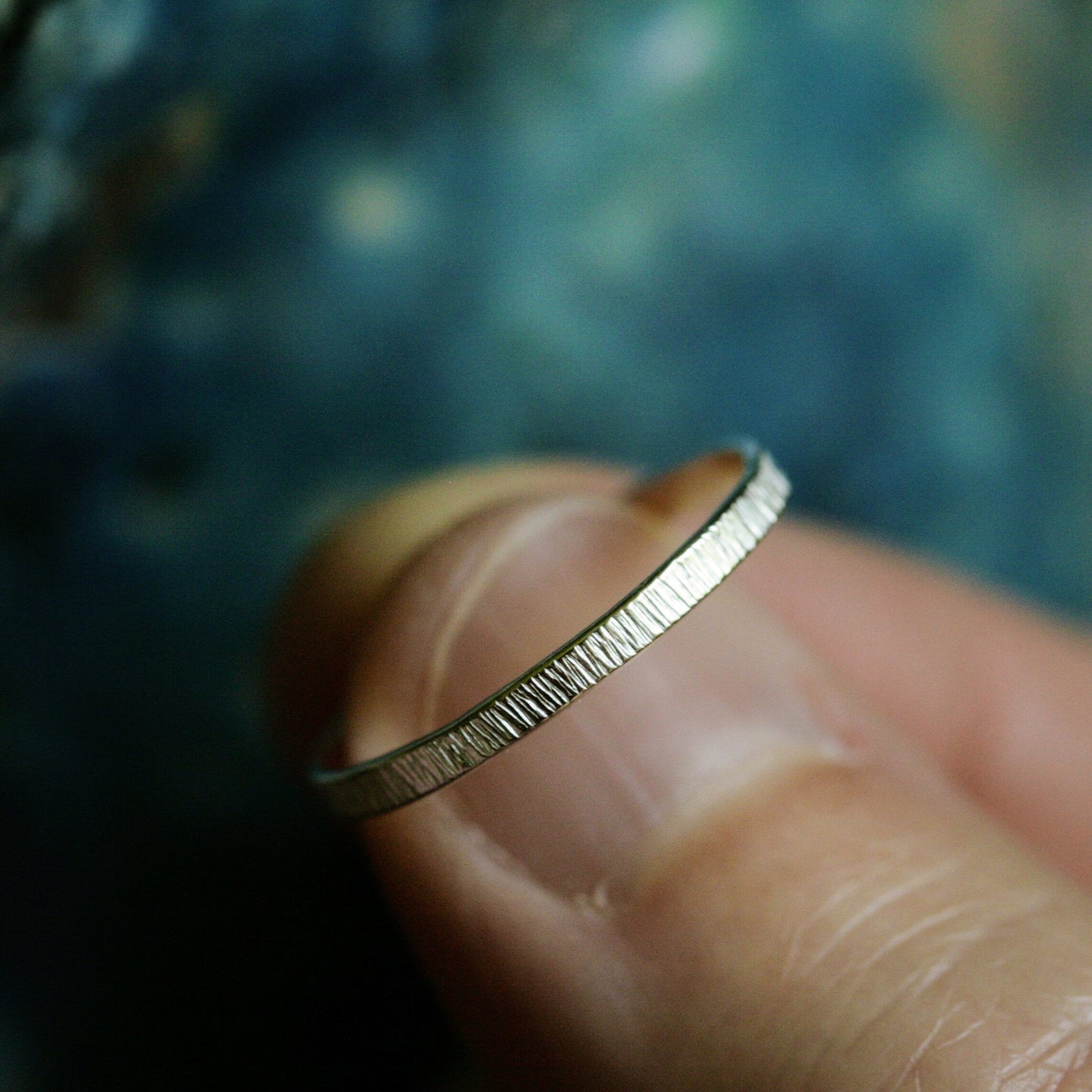 Silver Etched band