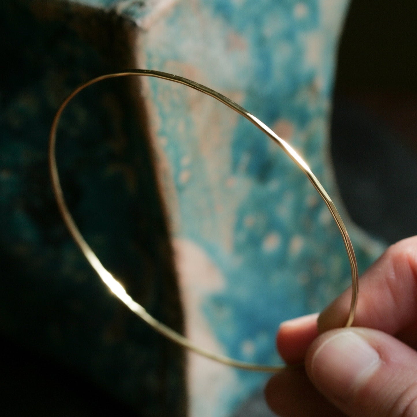 Ultra Thin Faceted armlet