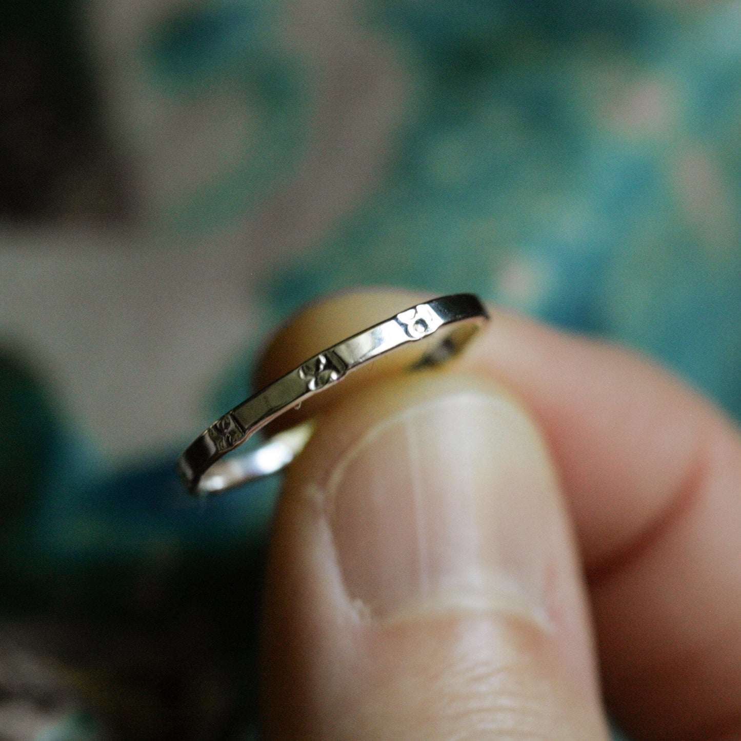 handmade silver ring