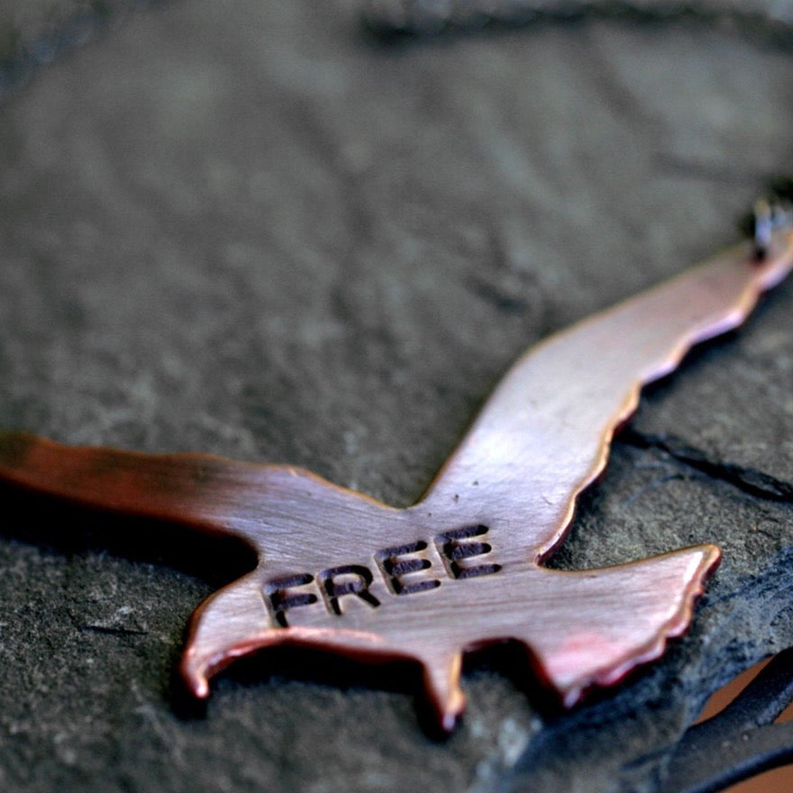 free bird necklace