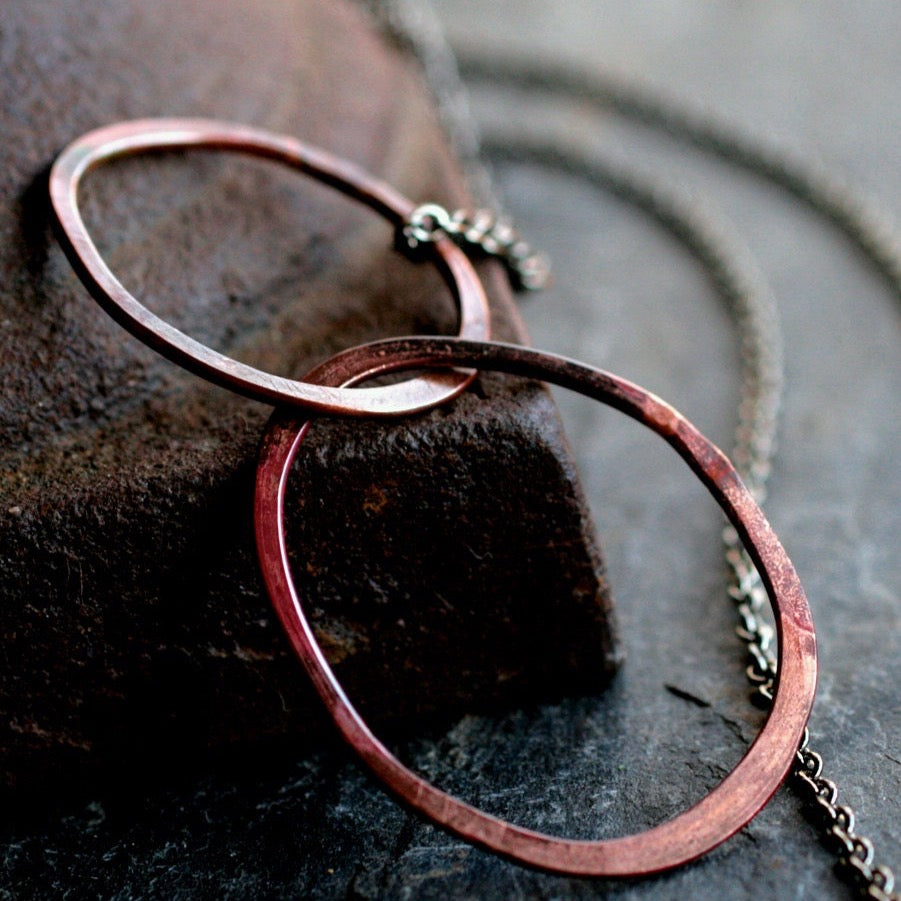 rustic copper jewelry