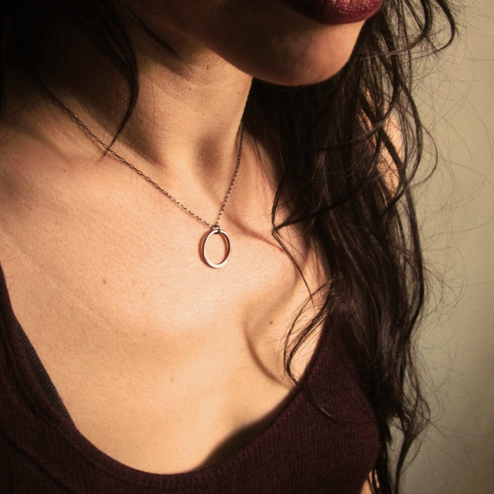 circle necklace