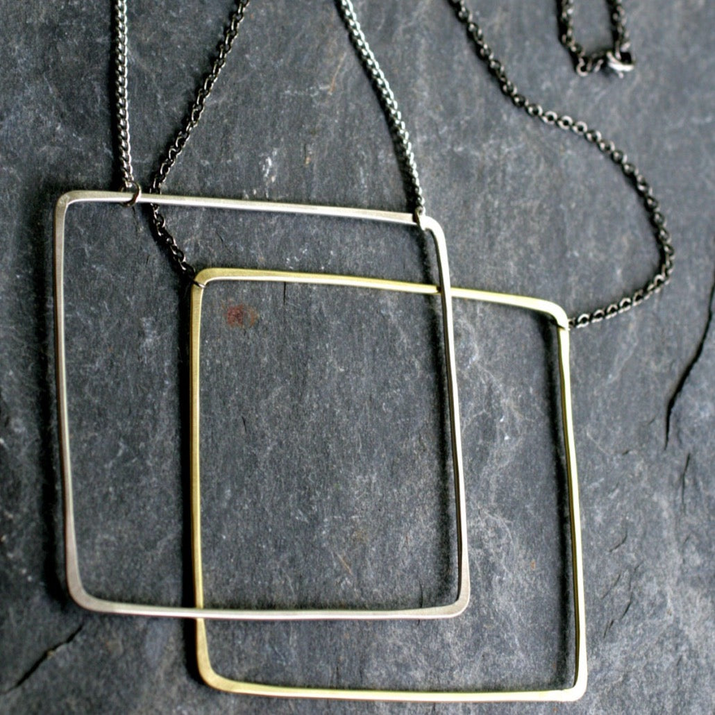 large square pendant