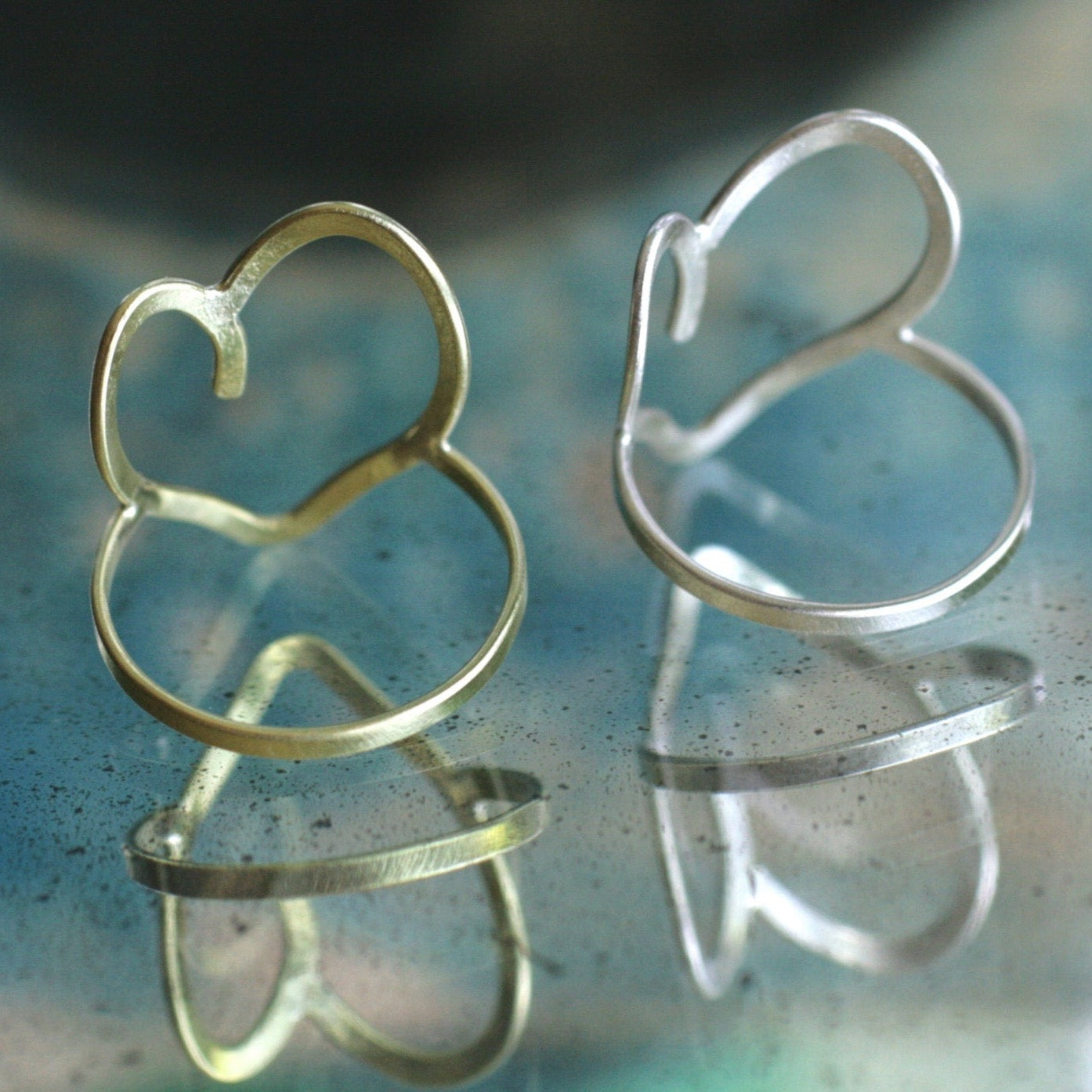 heart rings